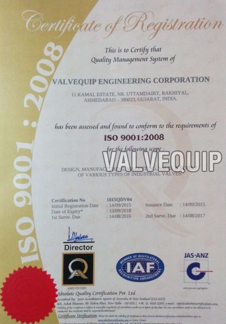 ISO Certificate